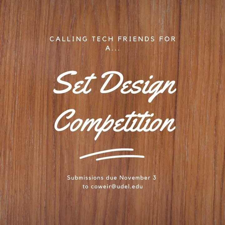 We are hosting a set design competition (swipe for details)! If you have any questions you can DM us or email Coleson! Happy designing!