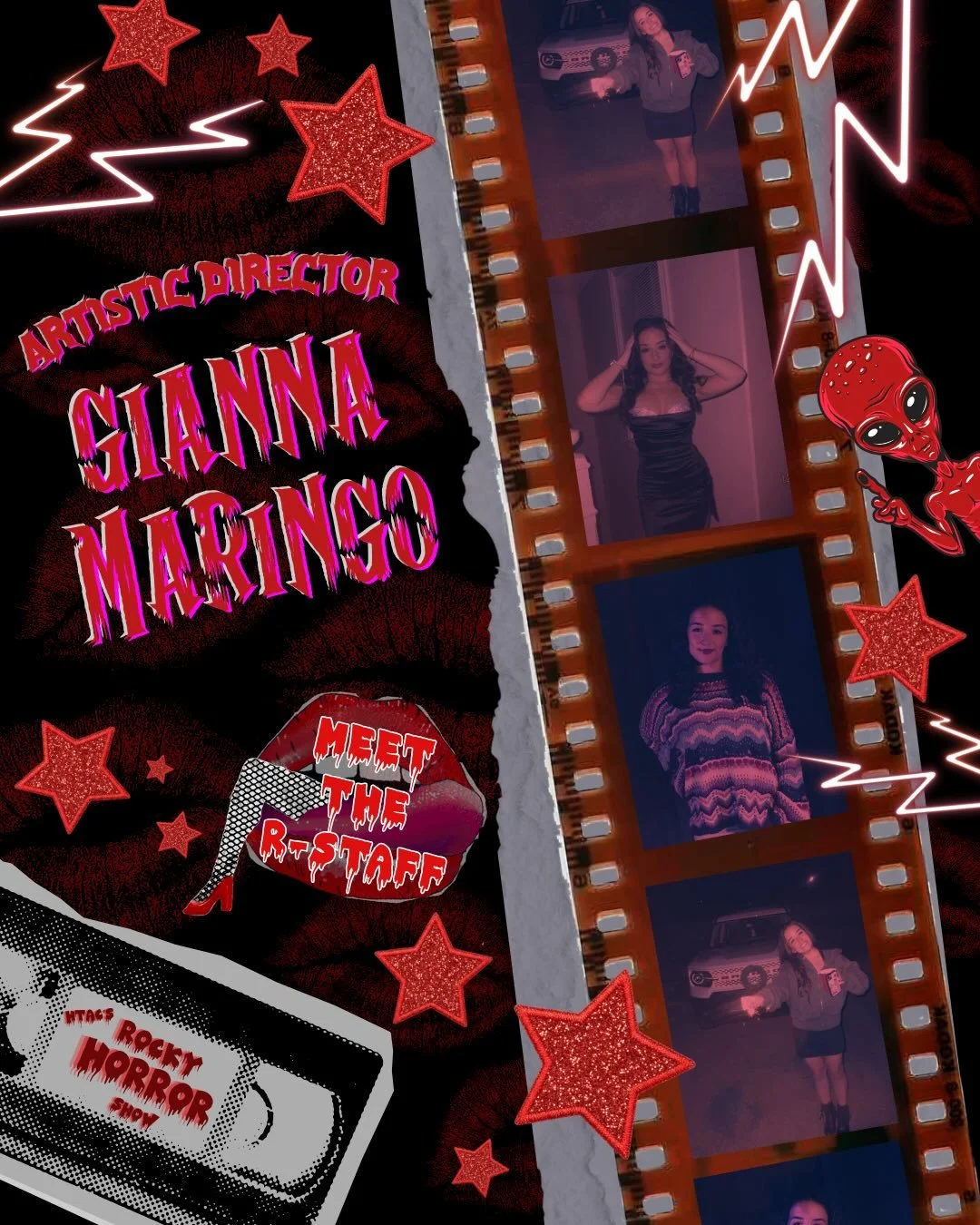 For the last day of meet the R-staff we have our spectacular Artistic Director and Production Manager. 

Gianna Maringo - Artistic Director
Gianna is a senior psychology major with a minor in HDFS! This is Gianna&rsquo;s 8th HTAC show and her second 