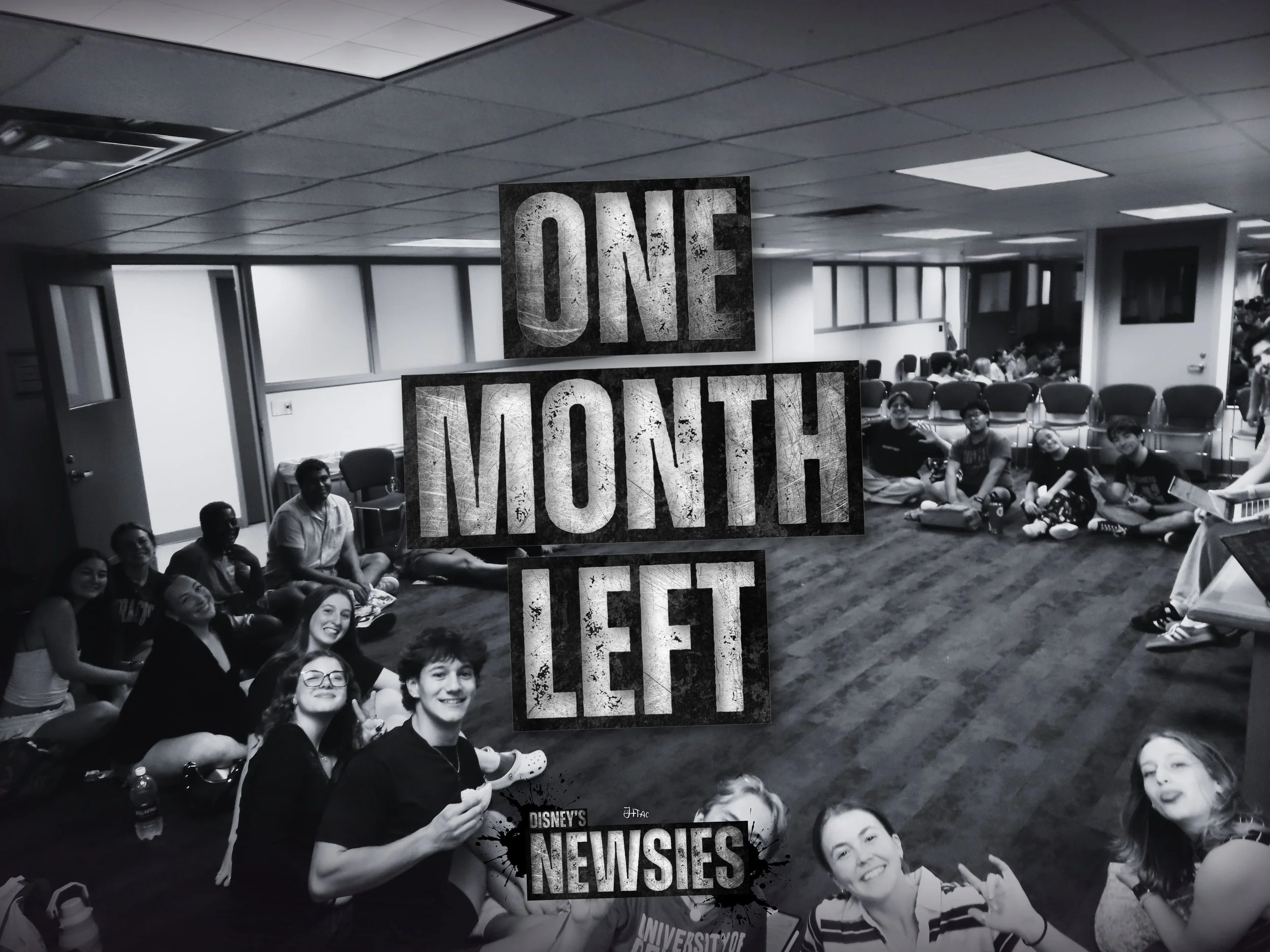 The countdown begins&hellip;Only ONE month until The Strike unfolds on the Pearson stage! 🪧

October 15th,16th &amp; 17th at 8 PM
Matinee: October 17th at 2 PM
Witness the strike! 

#ud #htactheatre #newsies