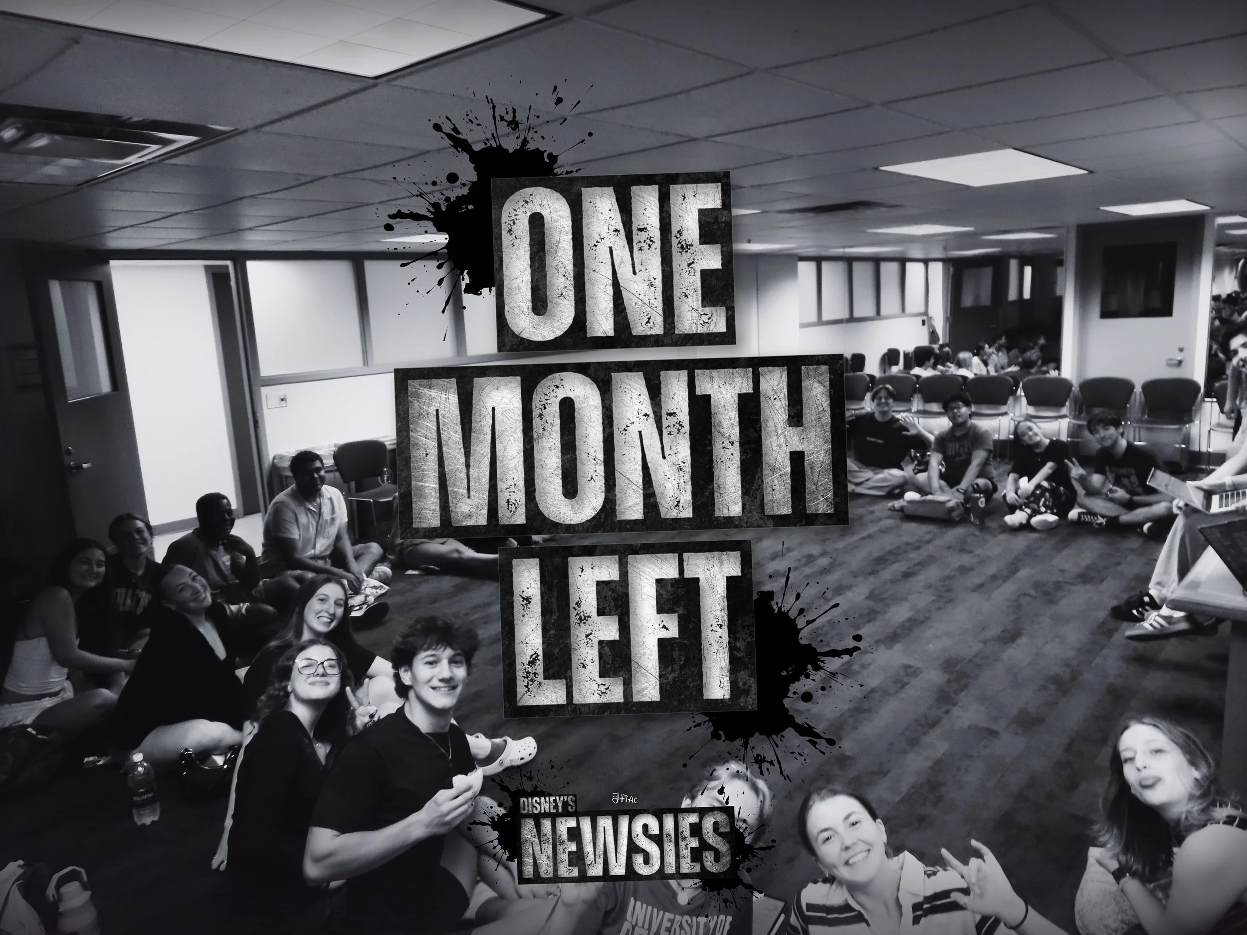 The countdown begins&hellip;Only ONE month until The Strike unfolds on the Pearson stage! 🪧

October 15th,16th &amp; 17th at 8 PM
Matinee: October 17th at 2 PM
Witness the strike! 

#ud #htactheatre #newsies