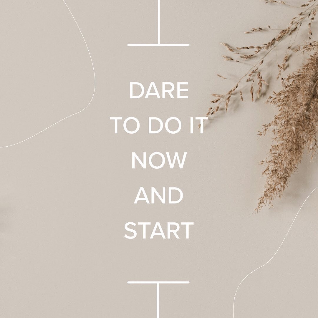 Dare to dream! Make these dreams come true and do not wait. Do it now! Because, if the thought has already occurred to you to start, then this is exactly the right moment to finally start.
What are your dreams or upcoming projects? Just write me a li