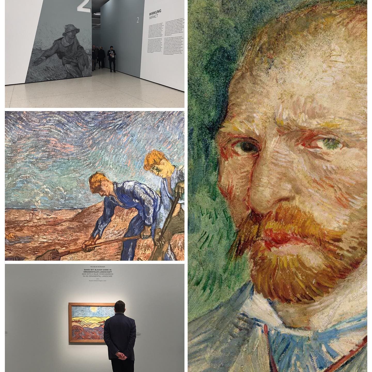 It is fascinating how works of art in their original can captivate people, how they still shine and move after so many years. 
Here are some impressions from the wonderful exhibition &quot;Making Van Gogh&quot; of the St&auml;del Museum in Frankfurt 