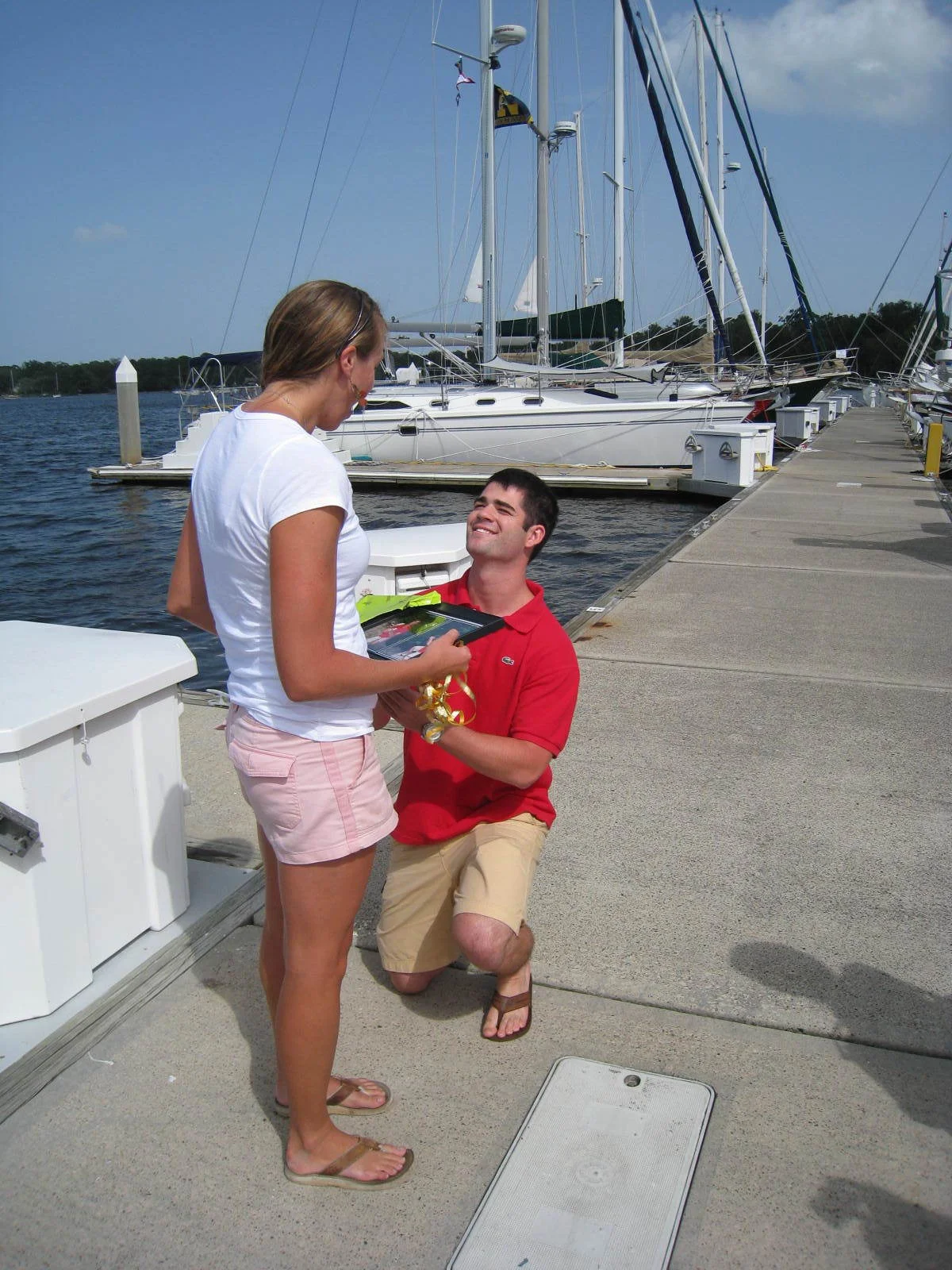 Yeah, so this happened. I had told Caleb I did not want to be "that person" who got engaged in college (with subsequently a June Week wedding). I, in fact, was "that person." In retrospect I'm so glad he did it when he did!