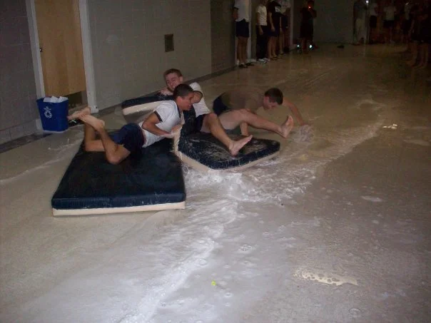 Army Week (antics you get away with when on the upper floors where the OOW rarely roamed)