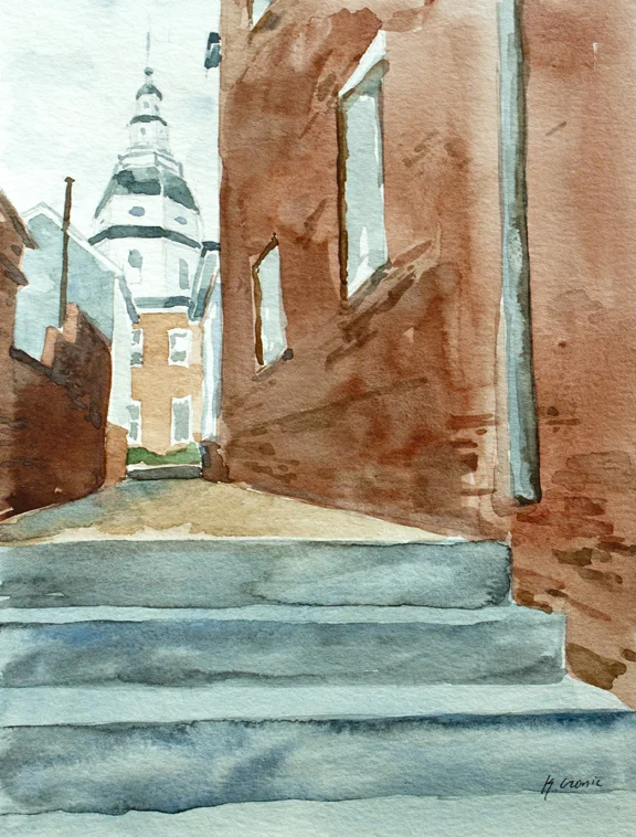 Fine Art Print: Capital Alleyway