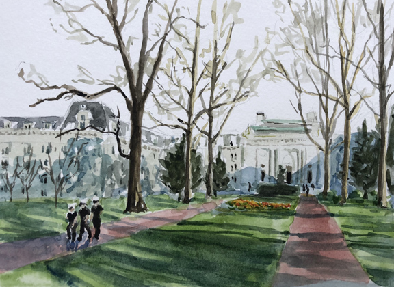 Fine Art Print: Stribling Walk 2