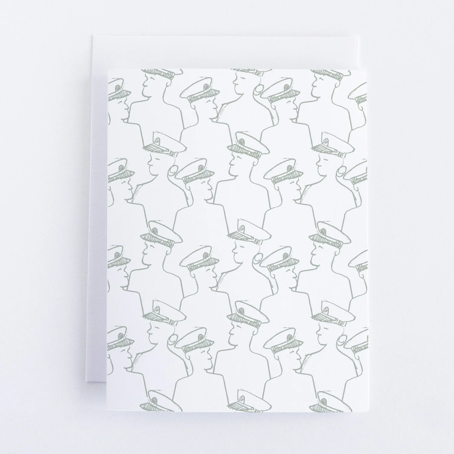 USNA-Inspired Stationery — Easel on Stribling