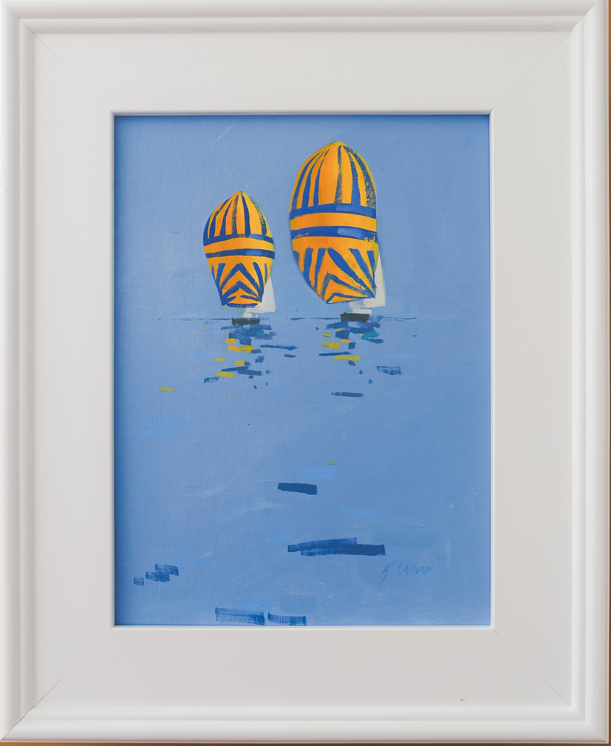 Pair of Sails in Blue