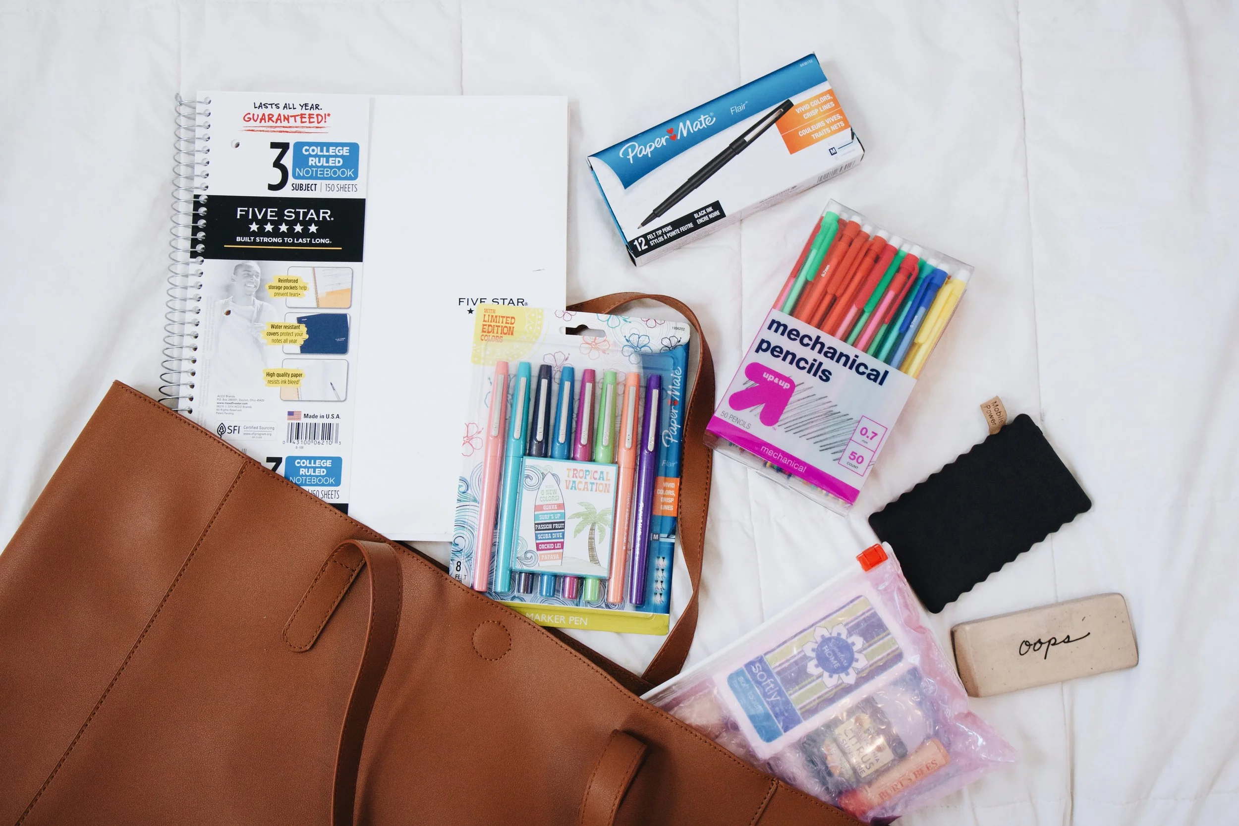 school supply essentials