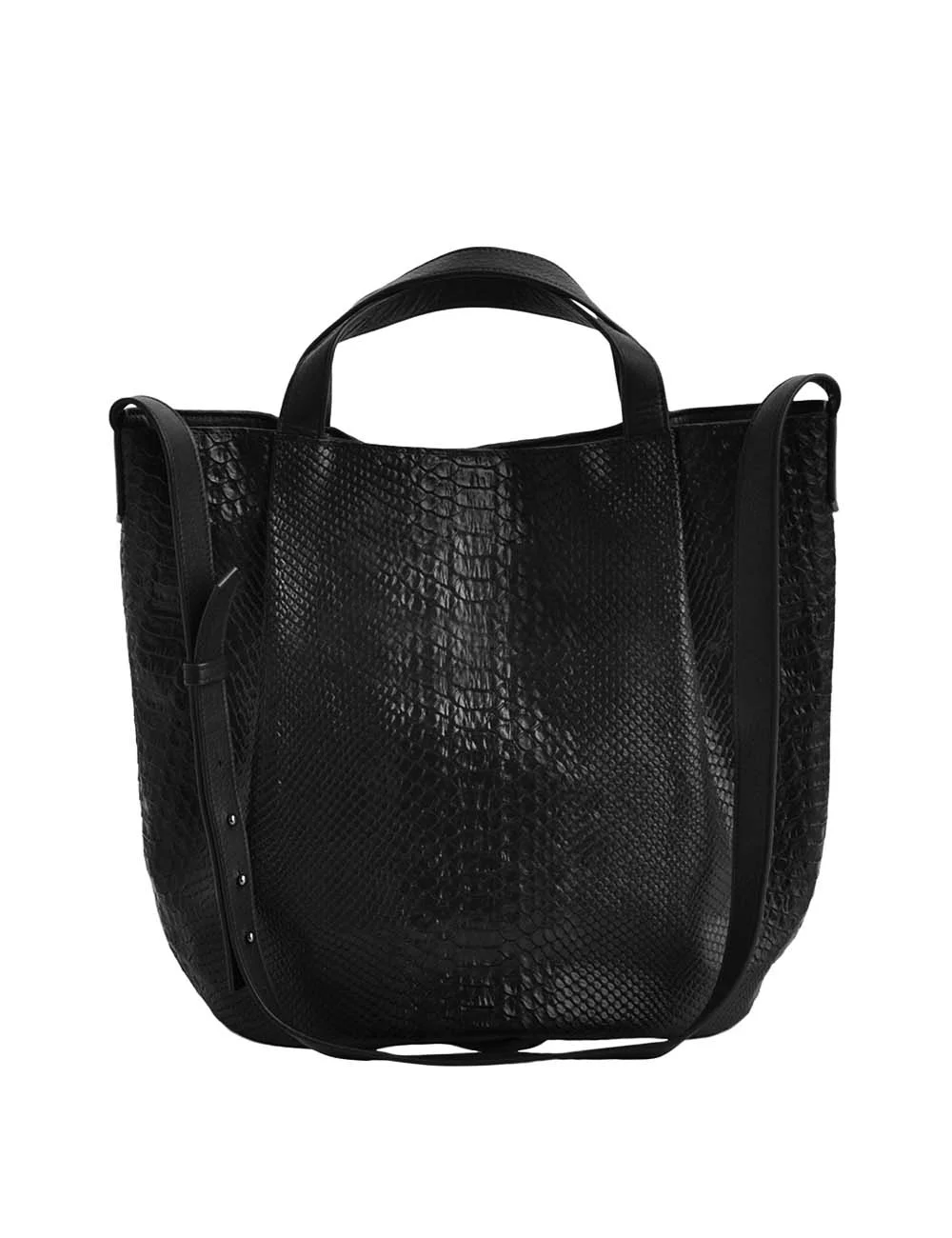 <strong>BELMONT Bucket Bag</strong><br>Black