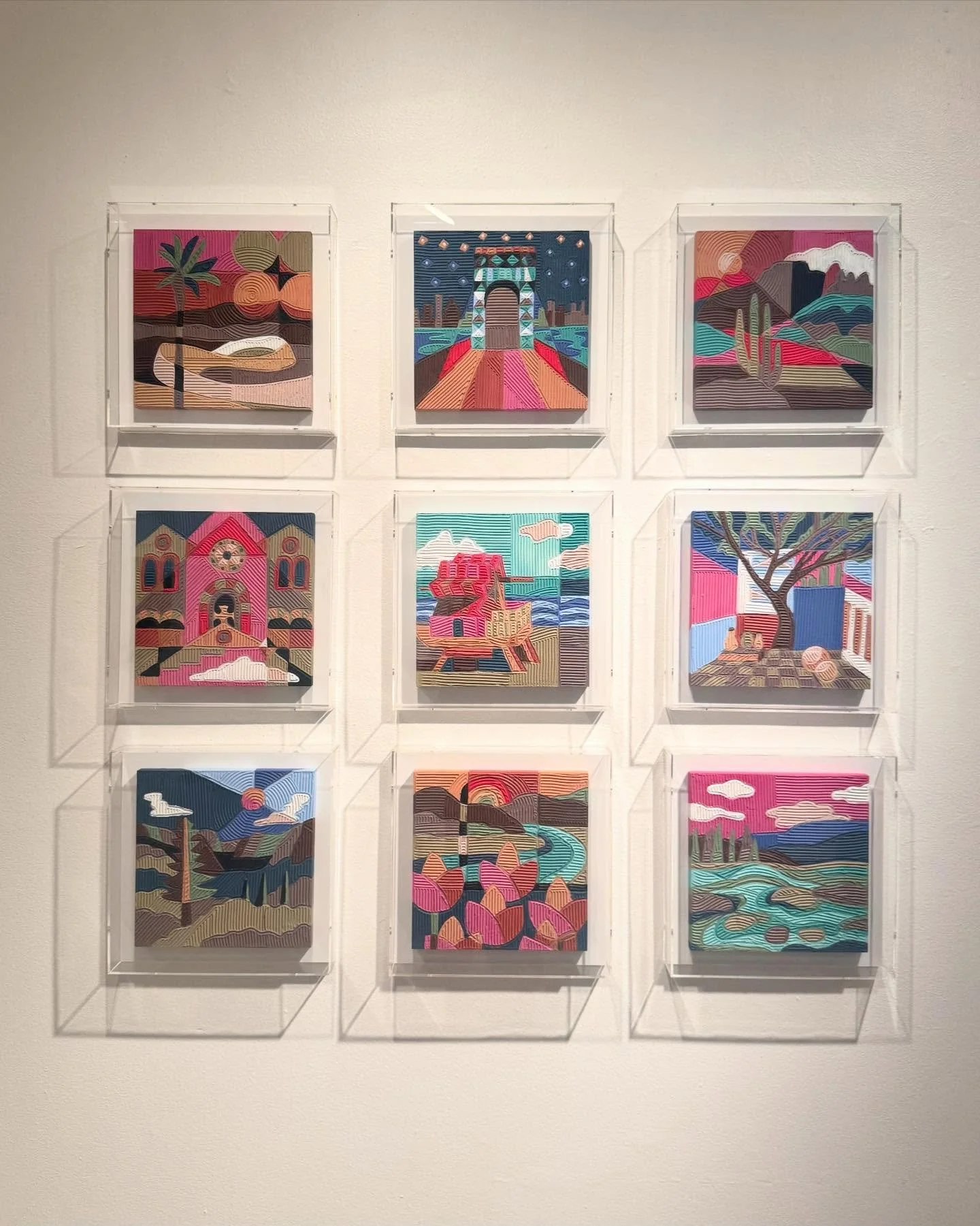 Travel Capsule Series is part of the &lsquo;GOING PLACES&rsquo; exhibition currently at @launch_la 
On view: February 7 - March 7, 2025

Can you guess where these places are?

Time Capsule Series: Desert Magic
Time Capsule Series: Big Dreams
Time Cap