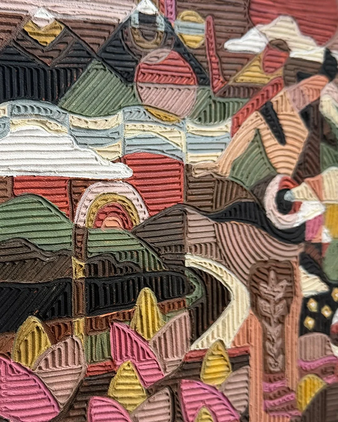 Ebbs and flow of being in private creating and then being in public exhibiting. Been working on a new body of artwork and look forward to showing at San Francisco Art Fair. 

Thrilled to work with @yiwei_art again who will present two side-by-side bo