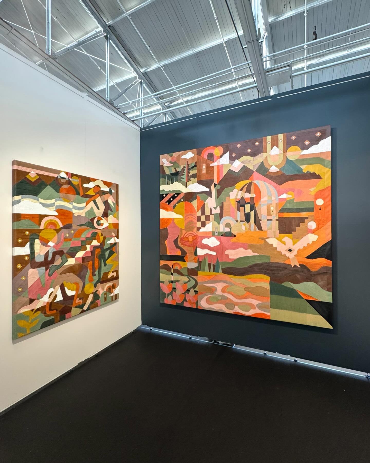 Morning post from the past three days.
Today is the last day of San Francisco Art Fair -
Come check it out before it&rsquo;s all over! Time flies by when you&rsquo;re having fun - what an incredible fair @artmarketproductions ⚡️
We&rsquo;ll be rearra