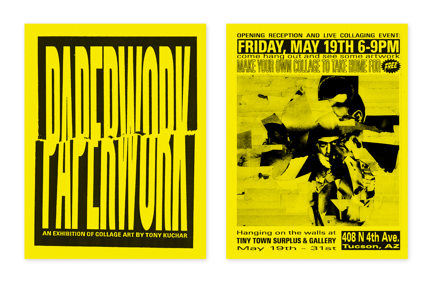 flyer for the opening reception.