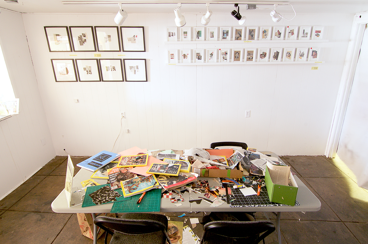 the table of free to use collage supplies i provided.