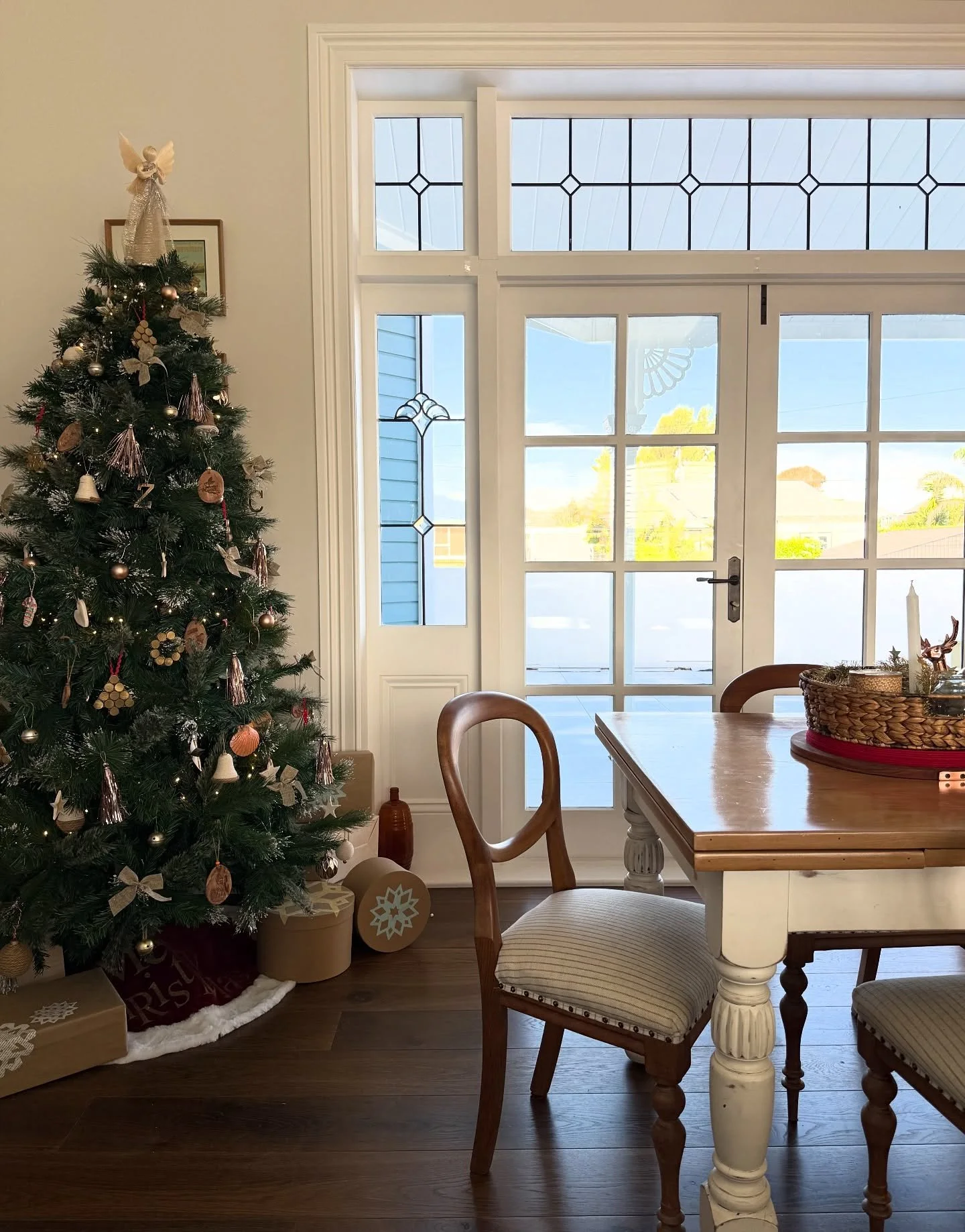 Is it even December if you don&rsquo;t have a tree on your grid? No filter, that&rsquo;s just the evening glow in my dining room.

A couple years back I started putting a tree in here (the main tree is in the living room) and it&rsquo;s my absolute f