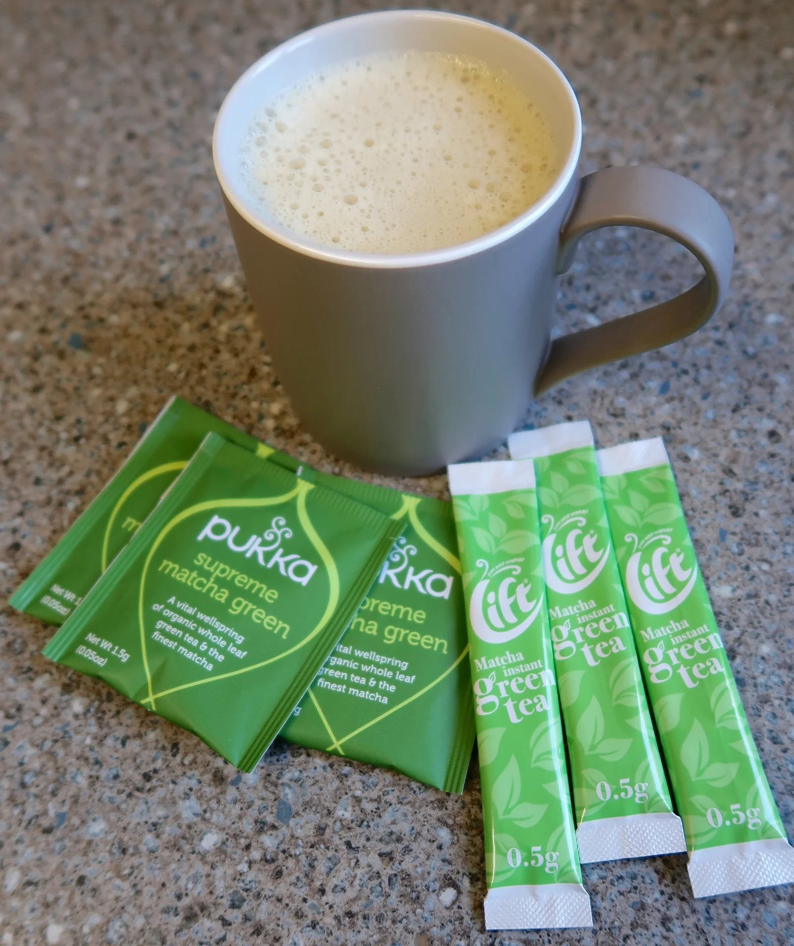 There are so many ways to drink and eat matcha, I love a matcha latte with almond or coconut milk!