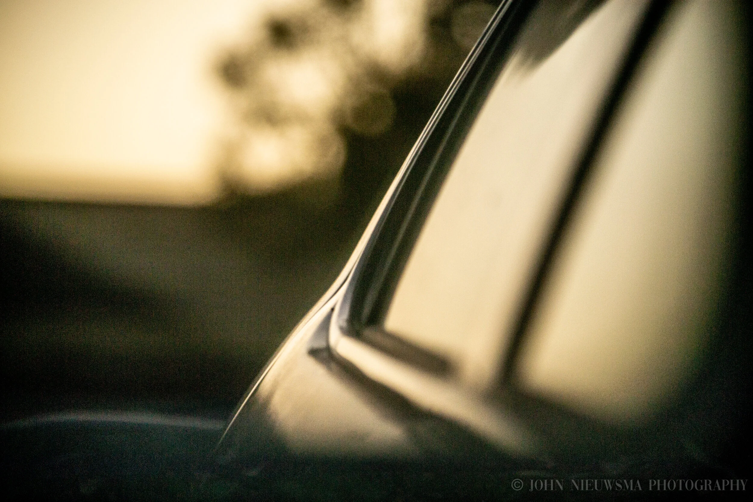 a brief moment of relaxation, alone with my thoughts in the lucky parking lot