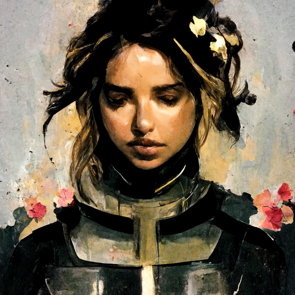 Mister_Lonely_painting_of_ana_de_armas_wearing_a_knights_armor__64dd9ddd-faca-4096-a534-1dc267d1ae69.png