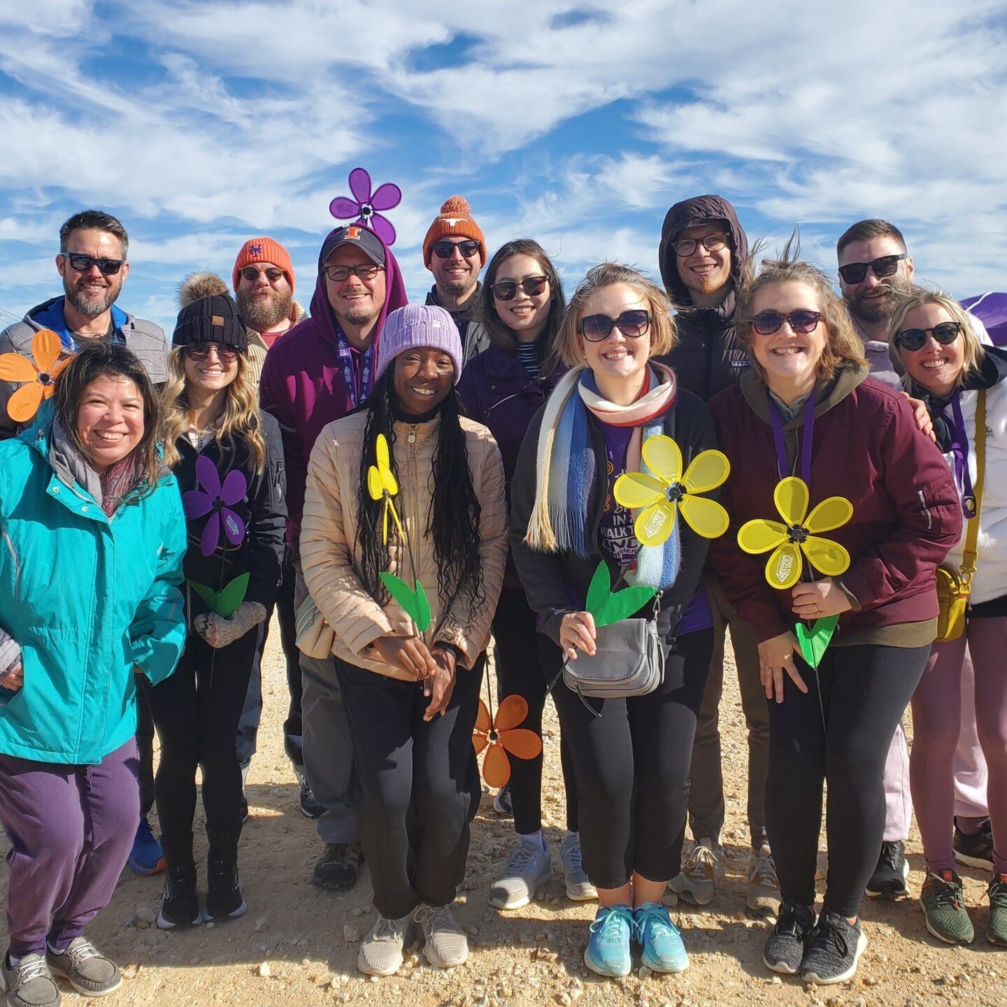 The weather didn't stop us from taking a step to end Alzheimer's. Thank you to everyone that helped us surpass our goal!
 
💜🧡💜 @alzassociation 💜🧡💜
.
.
.
.
.
#Walk2EndAlz #ENDALZ #Alzheimers #AlzheimersAwareness #Care #LifeAtSlideUX #Sliders #Sl