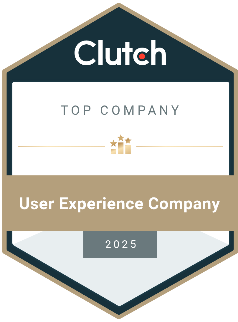 Top Clutch User Experience Company 2025 Award.png