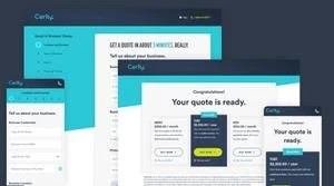 Screenshot of the Cerity workers' compens