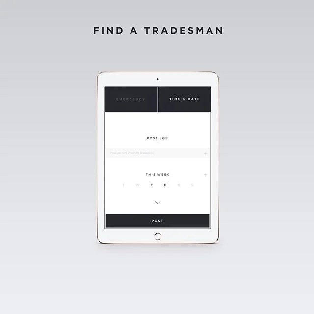 For a private landlord, trying to find a tradesmen who won't rip you off, arrive late or use the wrong paint colour can be a risky business. So HIAH created a service that enabled both tenant and landlord to swipe through a fleet of rated tradesmen a