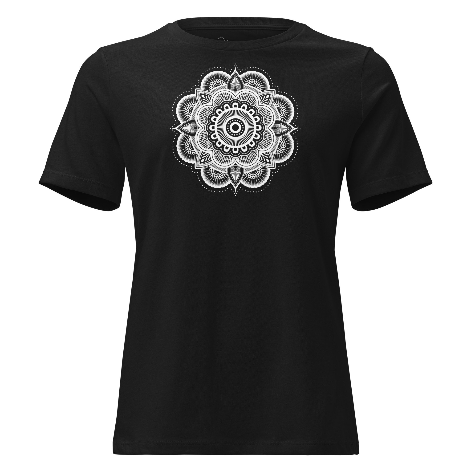 Mandala 2 Black T-Shirt