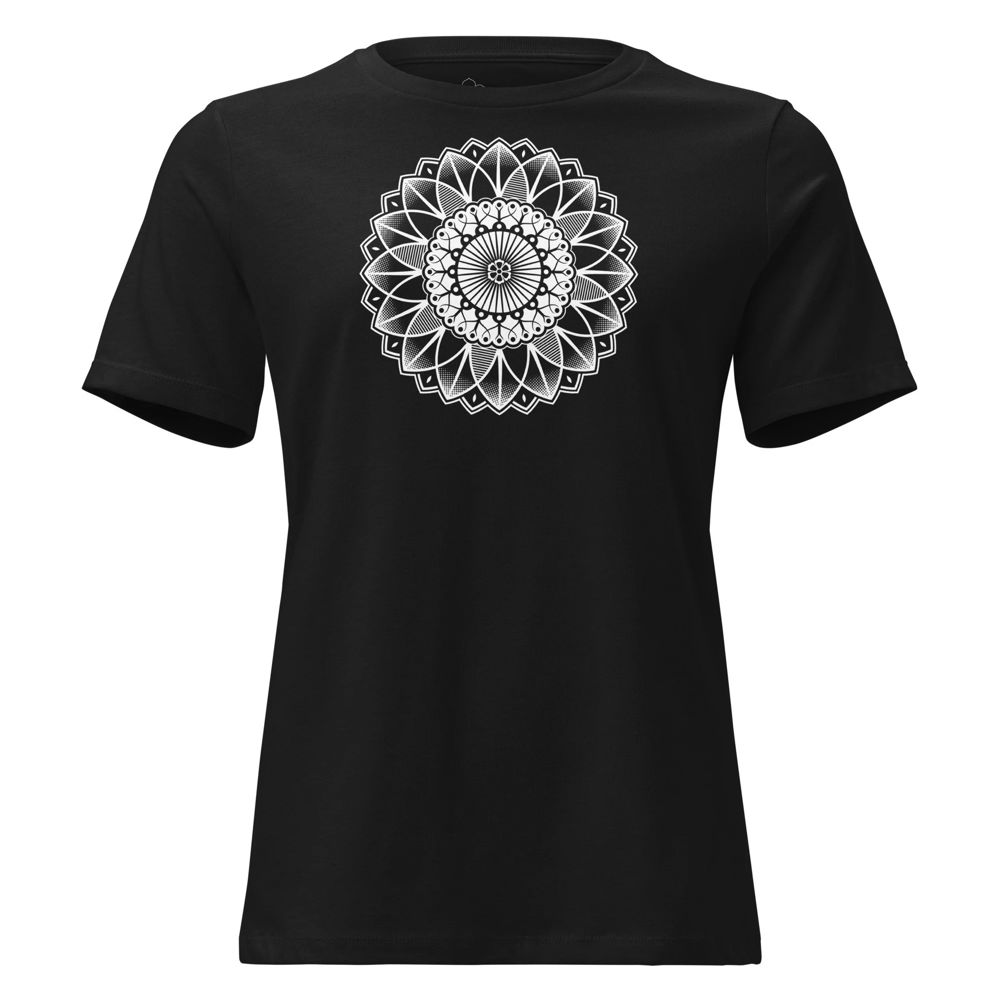 Mandala 1 Black T-Shirt