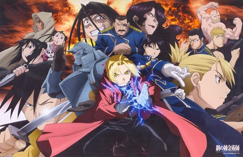 Fullmetal Alchemist Brotherhood Anime Showdown