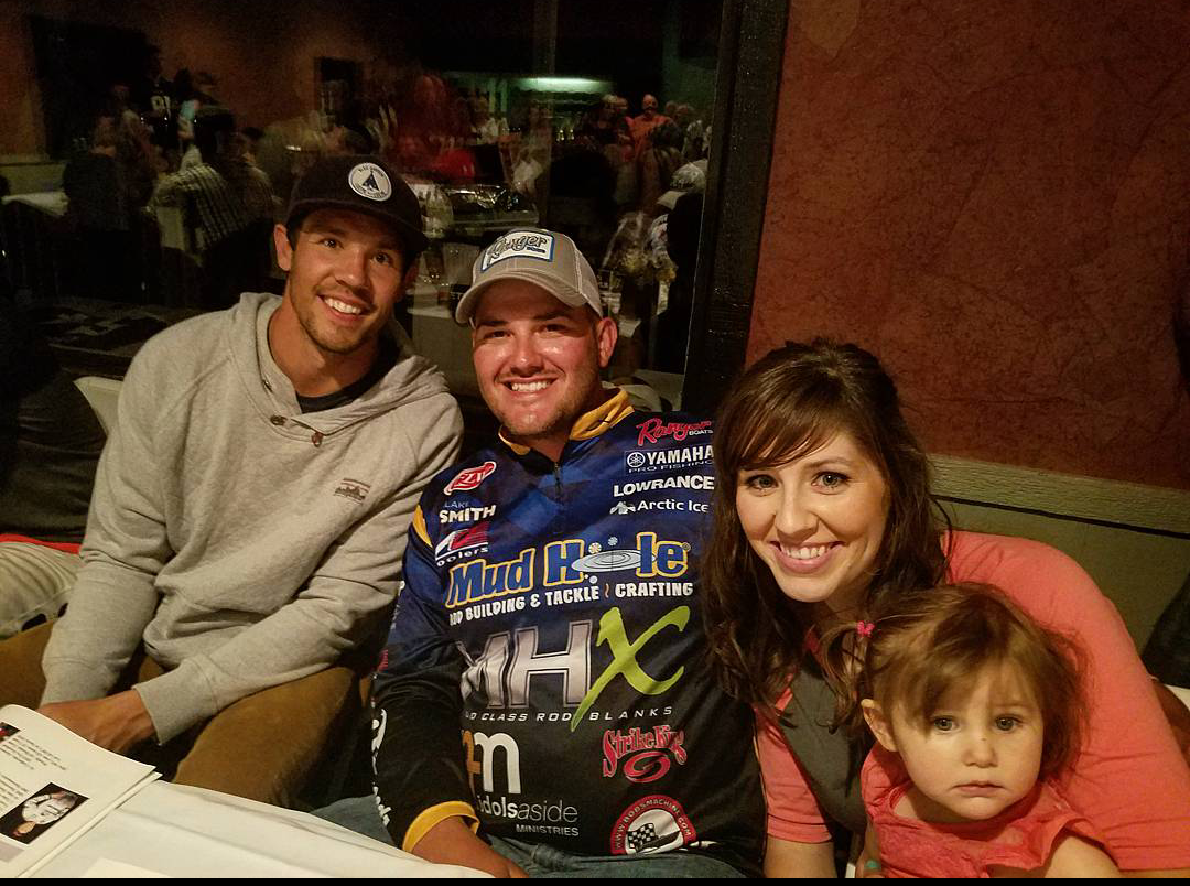 Sam Bradford, Blake Smith and Meagan Smith