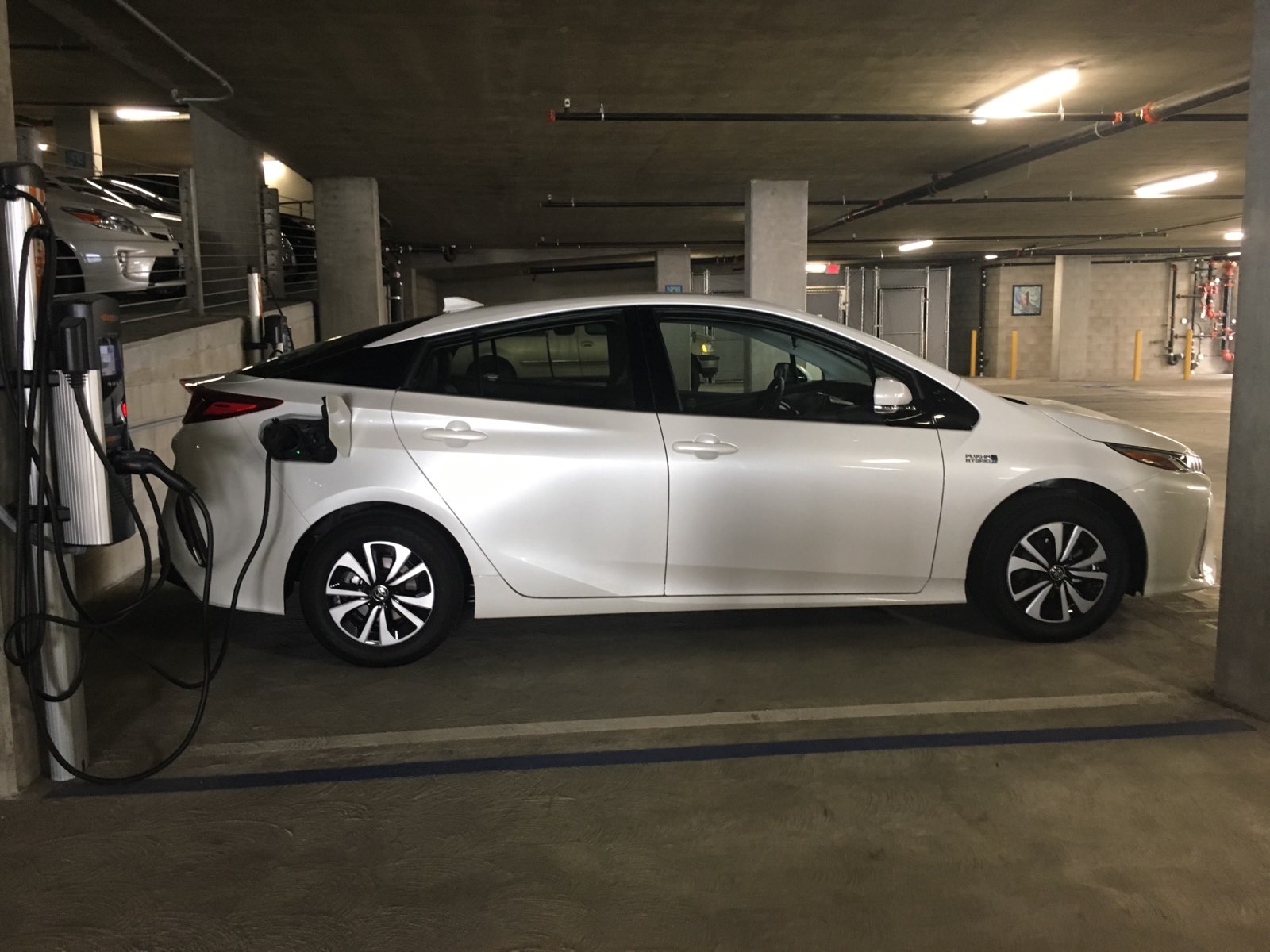  Charging at a mall in suburbia 