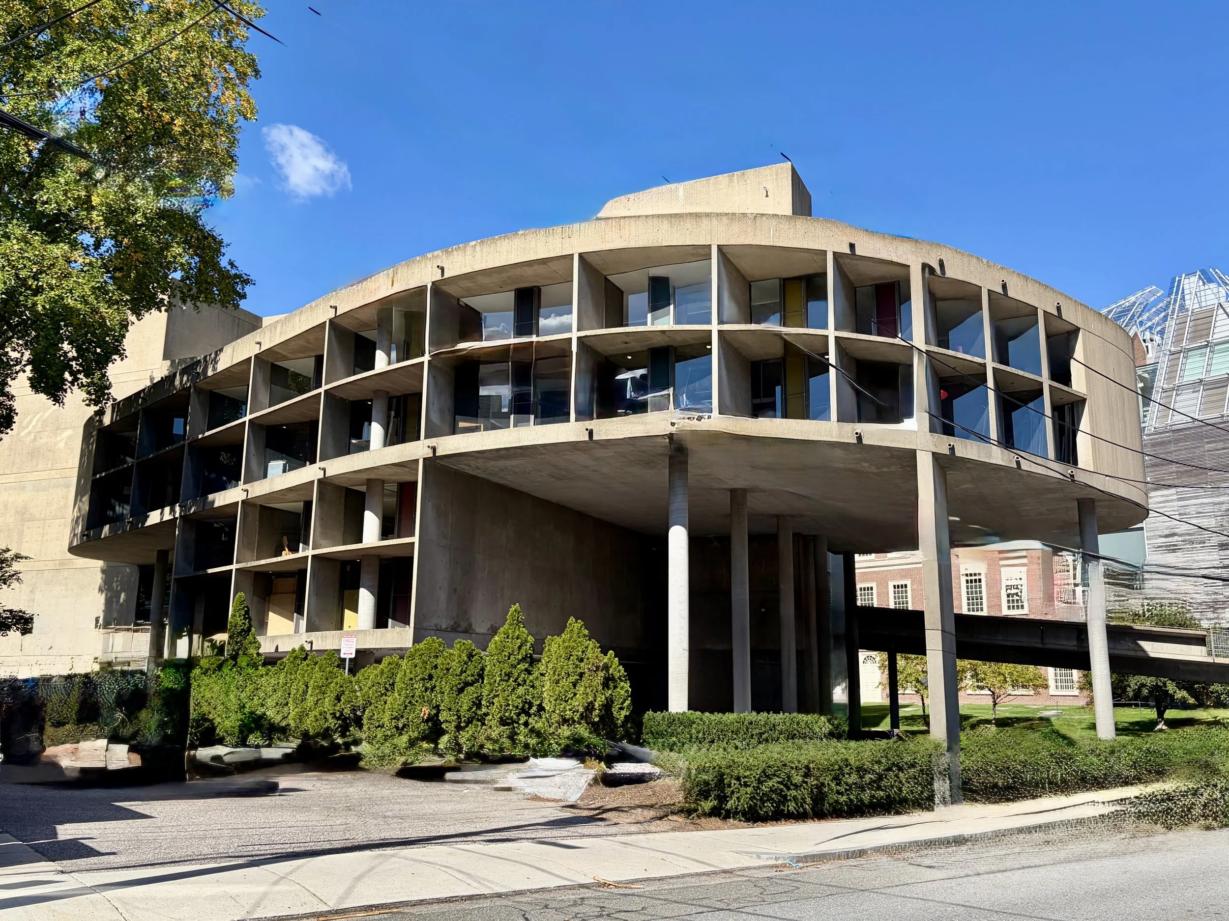Campus Architecture, Harvard - Carpenter Center for the Visual Arts, 1963