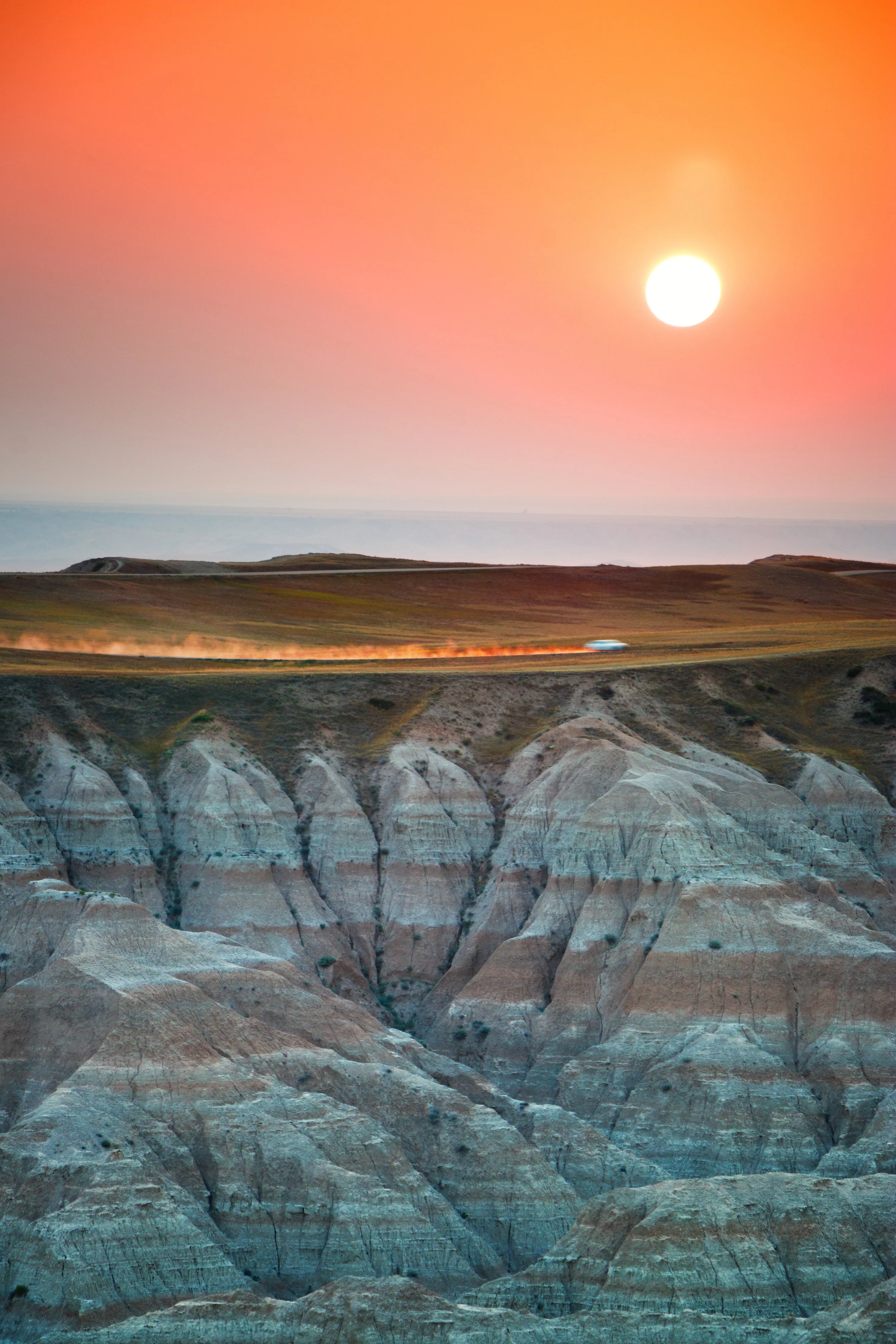 Road to the Badlands - Badlands National Park