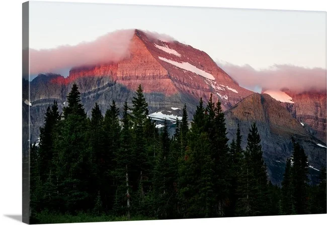 Gould'en Dawn - Mt Goulden Glacier National Park