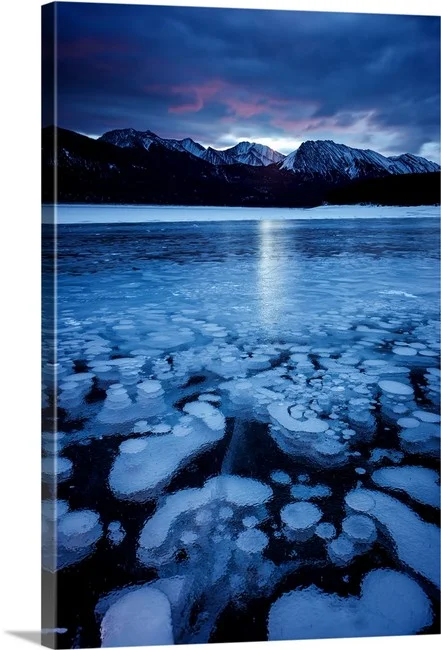 Blue Hour Bubbles - Canadian Rockies