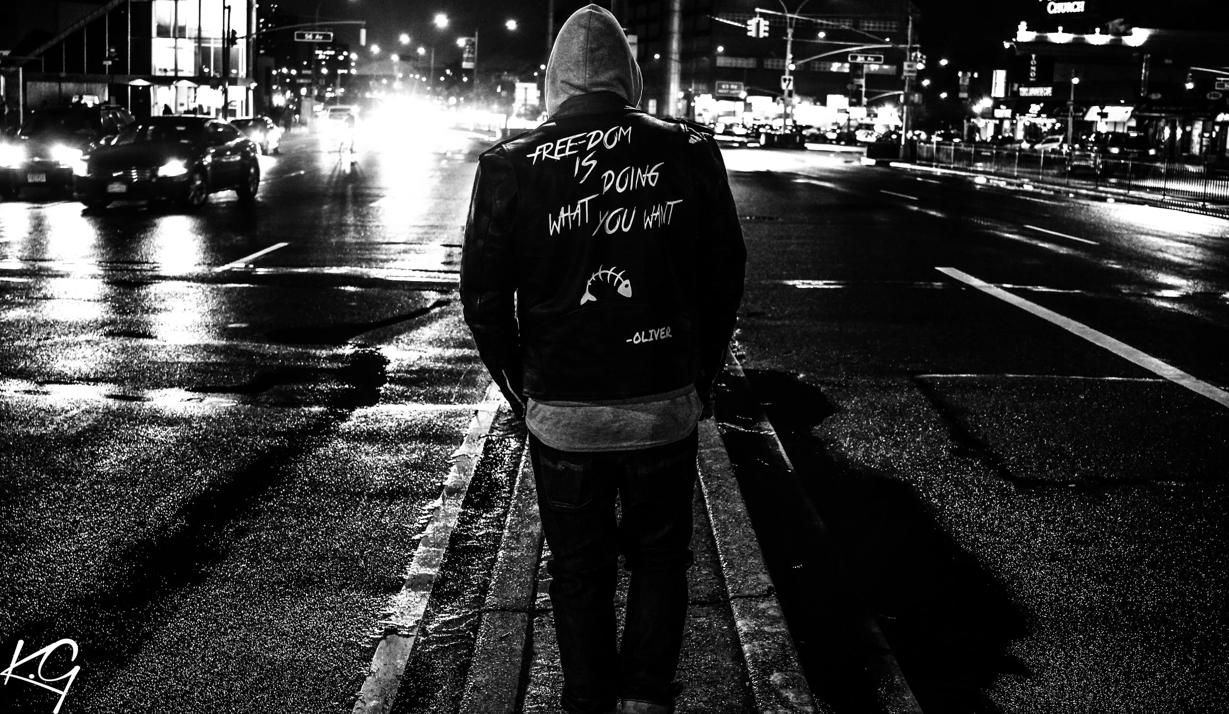 "BE FREE LIVE FREE" -QUEENS, NY I ABSOLUTELY LOVE THIS PHOTO. ITS TRULY MY ALL TIME FAV. I LOVE HOW DRAMATIC IT IS;&nbsp;MY FRIEND OLIVER, WHO IS A TALENTED &nbsp;DESIGNER CREATED THIS JACKET. WE WERE &nbsp;ABLE TO CAPTURE THIS MOMENT. &nbsp;BEING F…