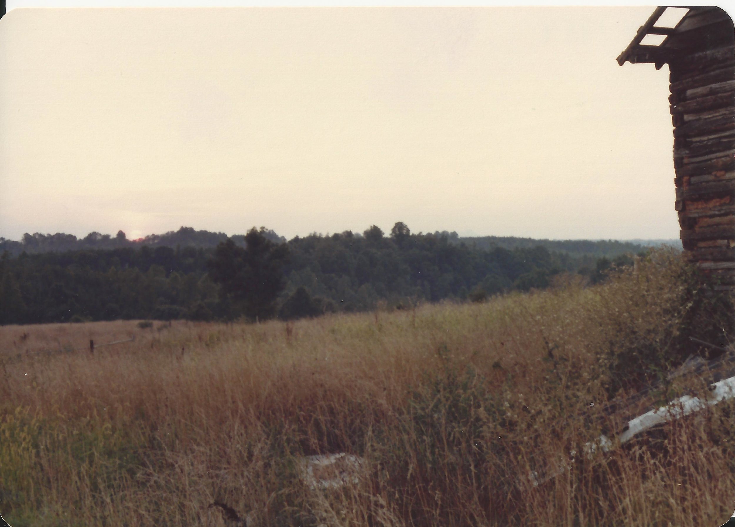 Farm view in 1980's