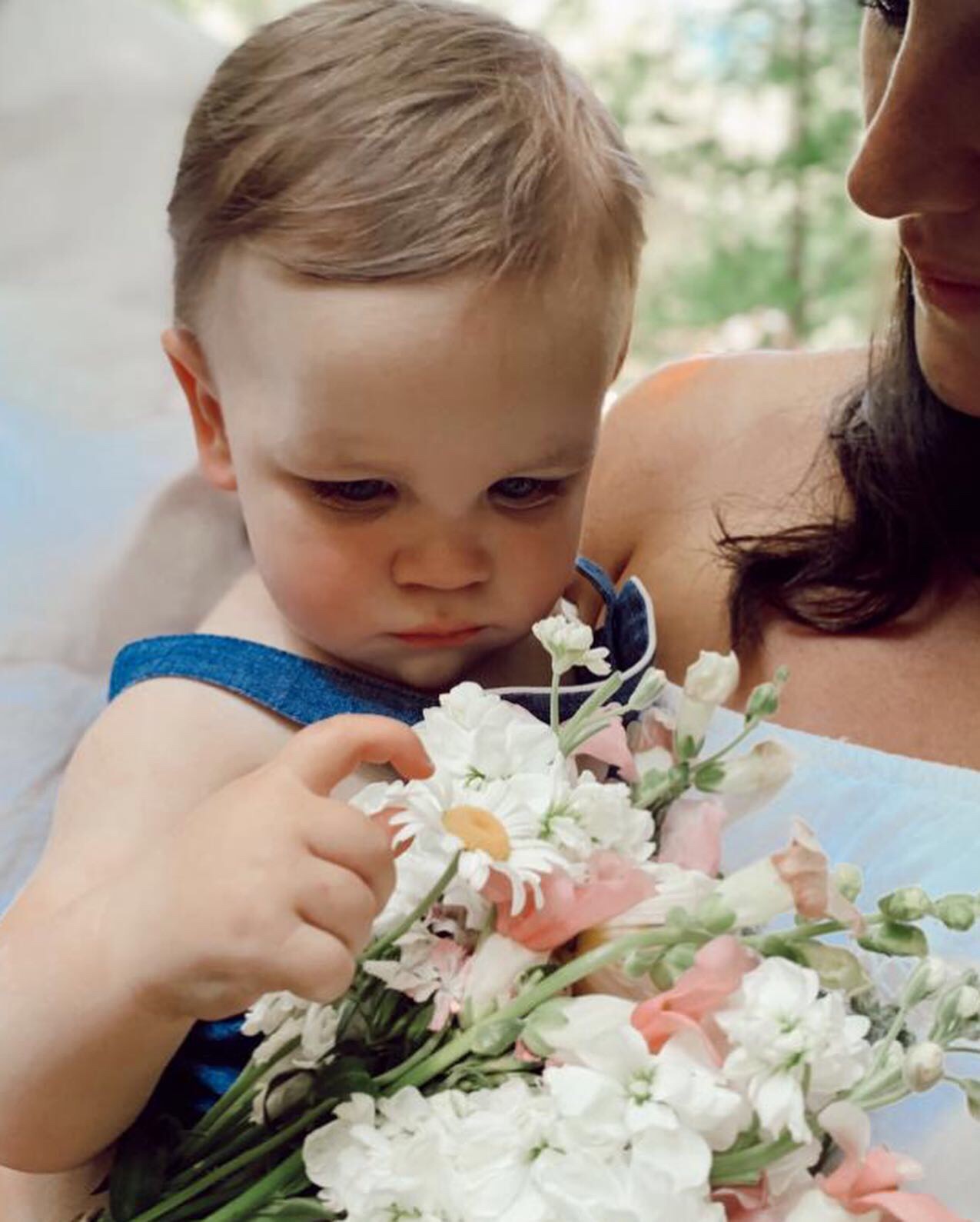 Bridal Bouquet + Sweet Wedding Baby 