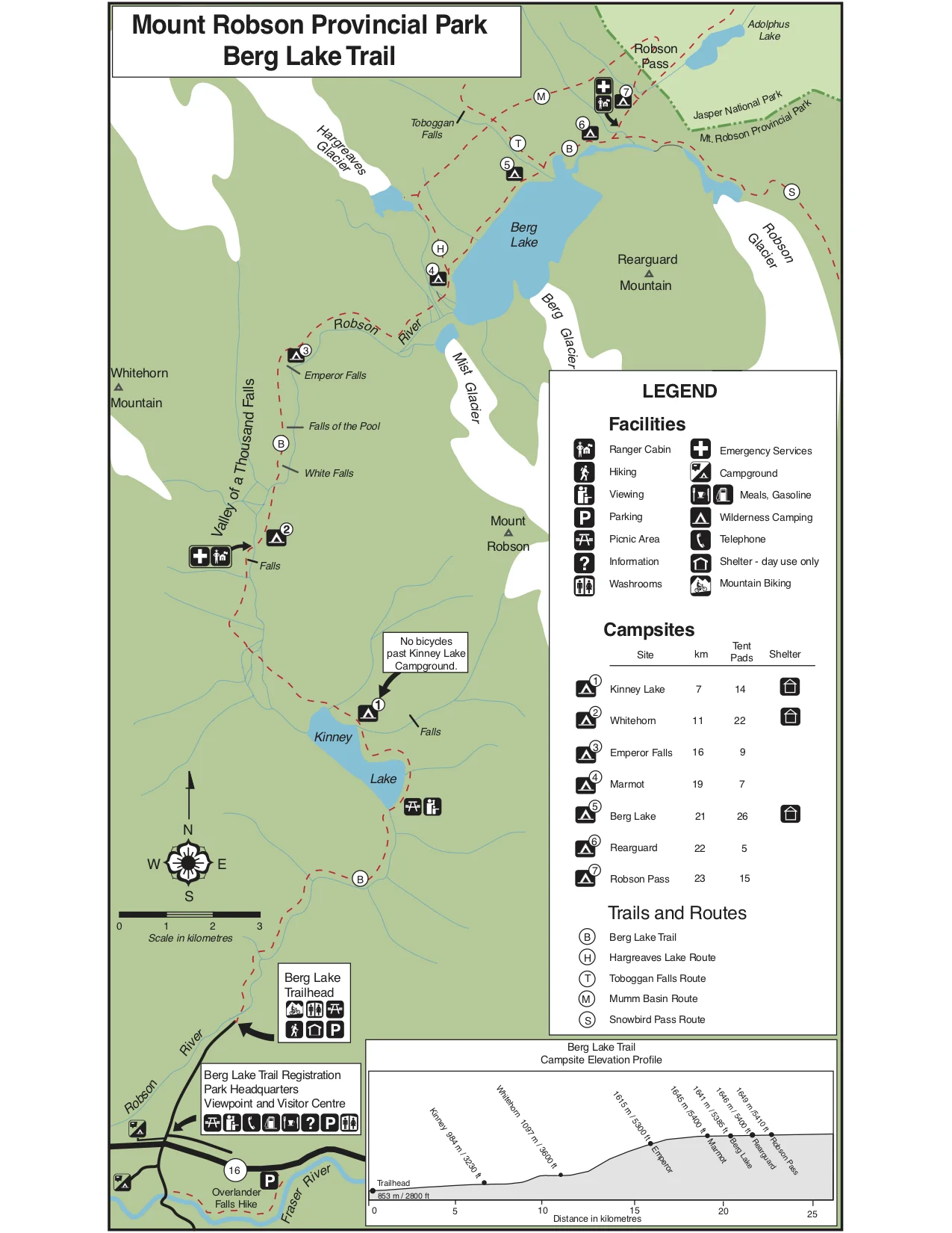 berg lake campgrounds