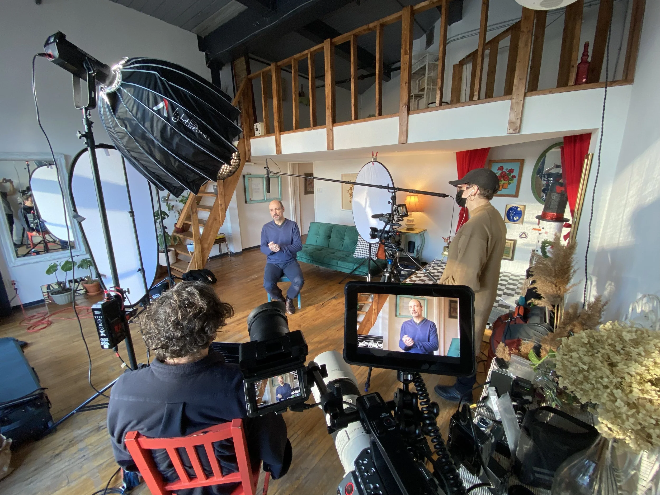 Another still from our Canada documentary shoot. I love shooting on the Sony Fx9. It is a great doc camera. We had a wonderful time traveling throughout Canada. This is from Toronto.