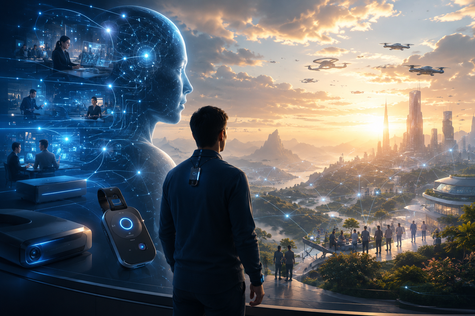 Merging with the machine. are we becoming the borg?