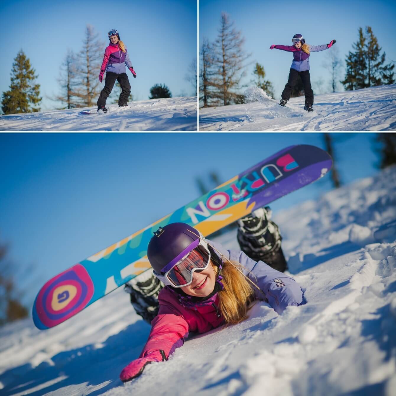 Sesja narzeczeńska Martyny i Bartka snowboard Krynica Jaworzyna śnieg fotografie Bartek Wyrobek  (14).jpg