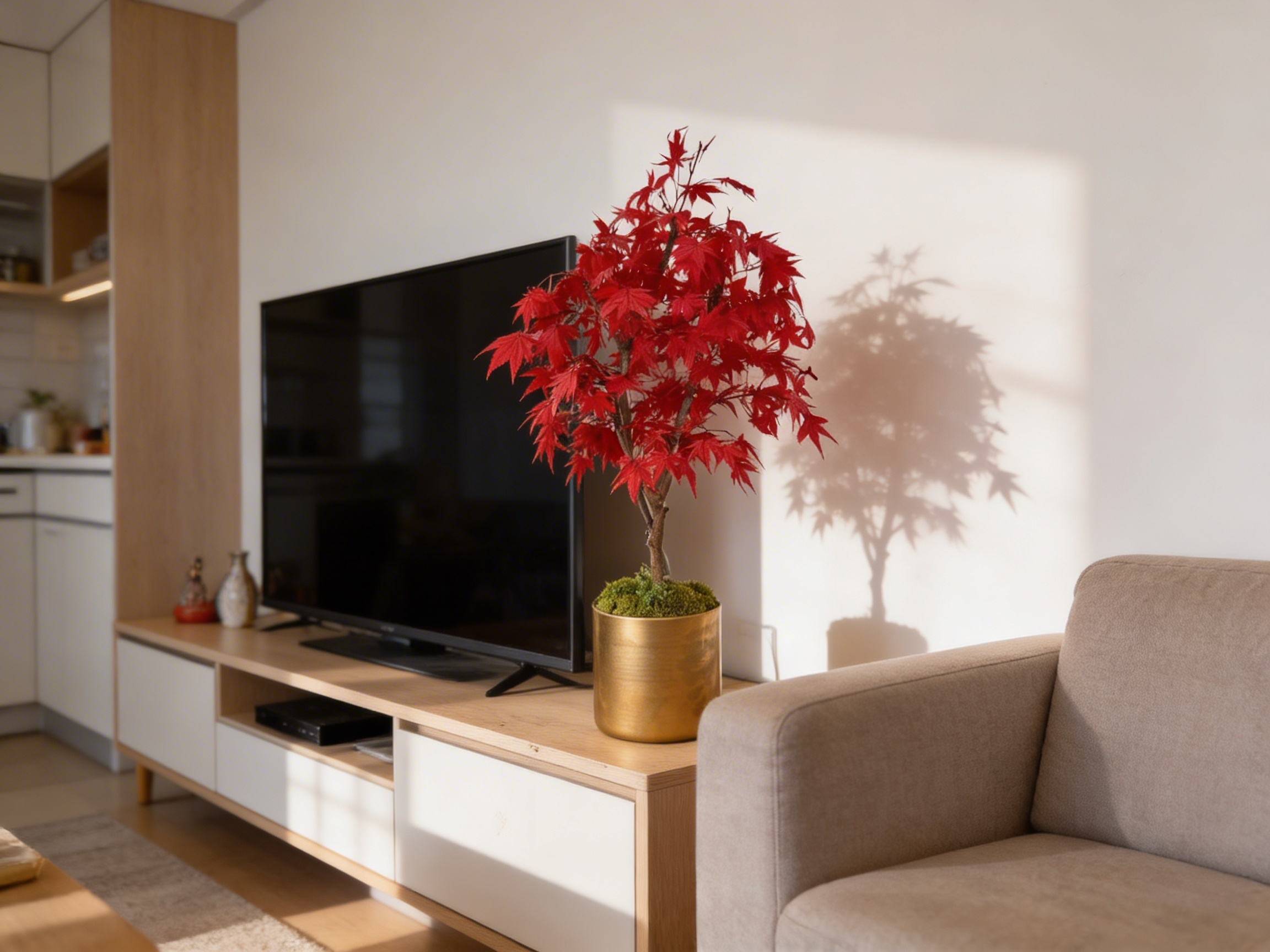 Preserved Red Maple Tree