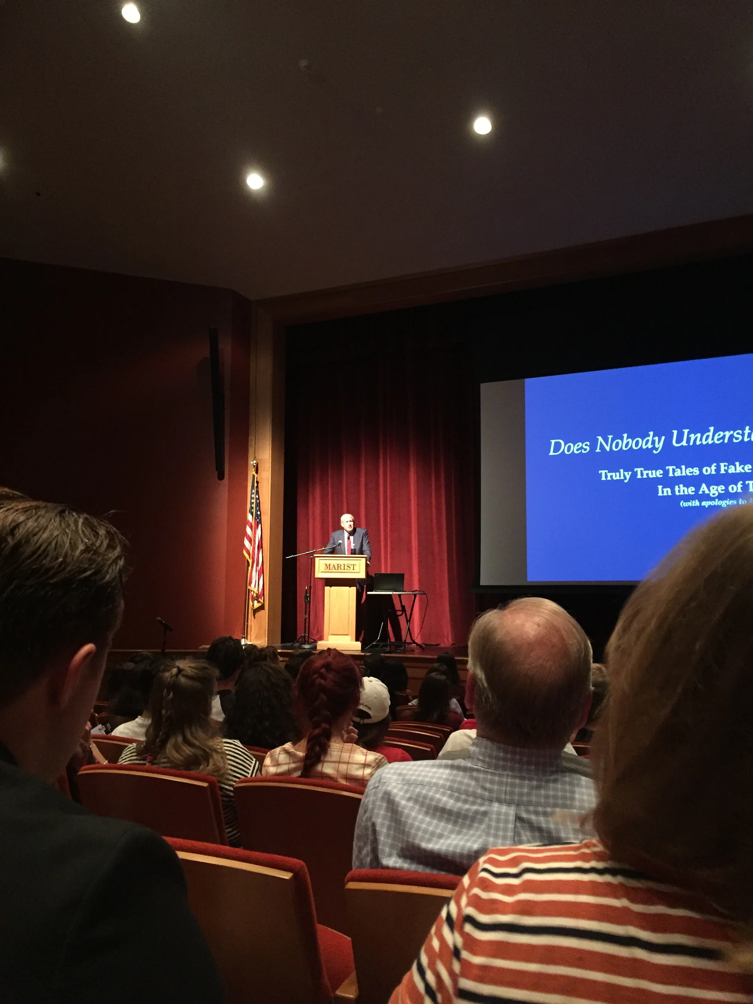 New York Times Lawyer David McCraw Addresses News Literacy