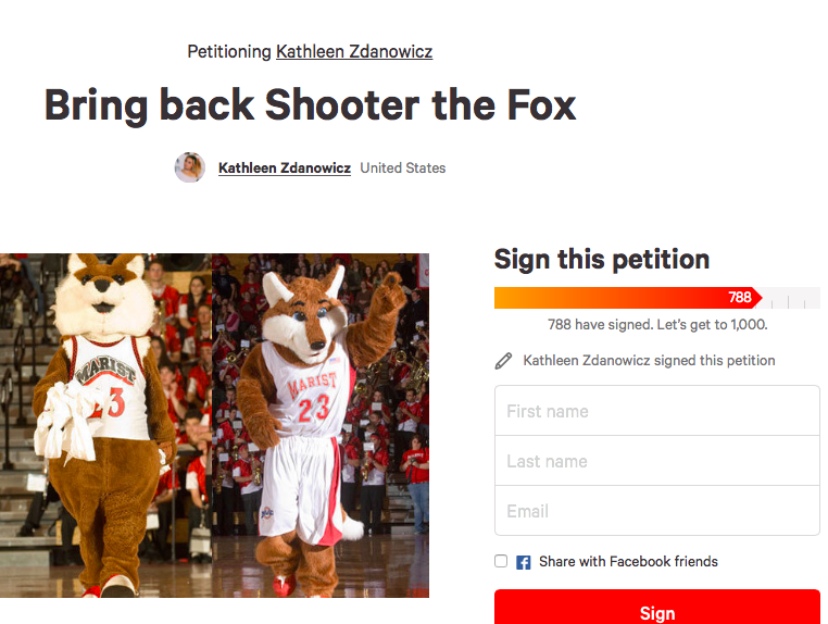 An online petition was formed by senior Kathleen Zdankowicz on Nov. 14, expressing concern with the name change.