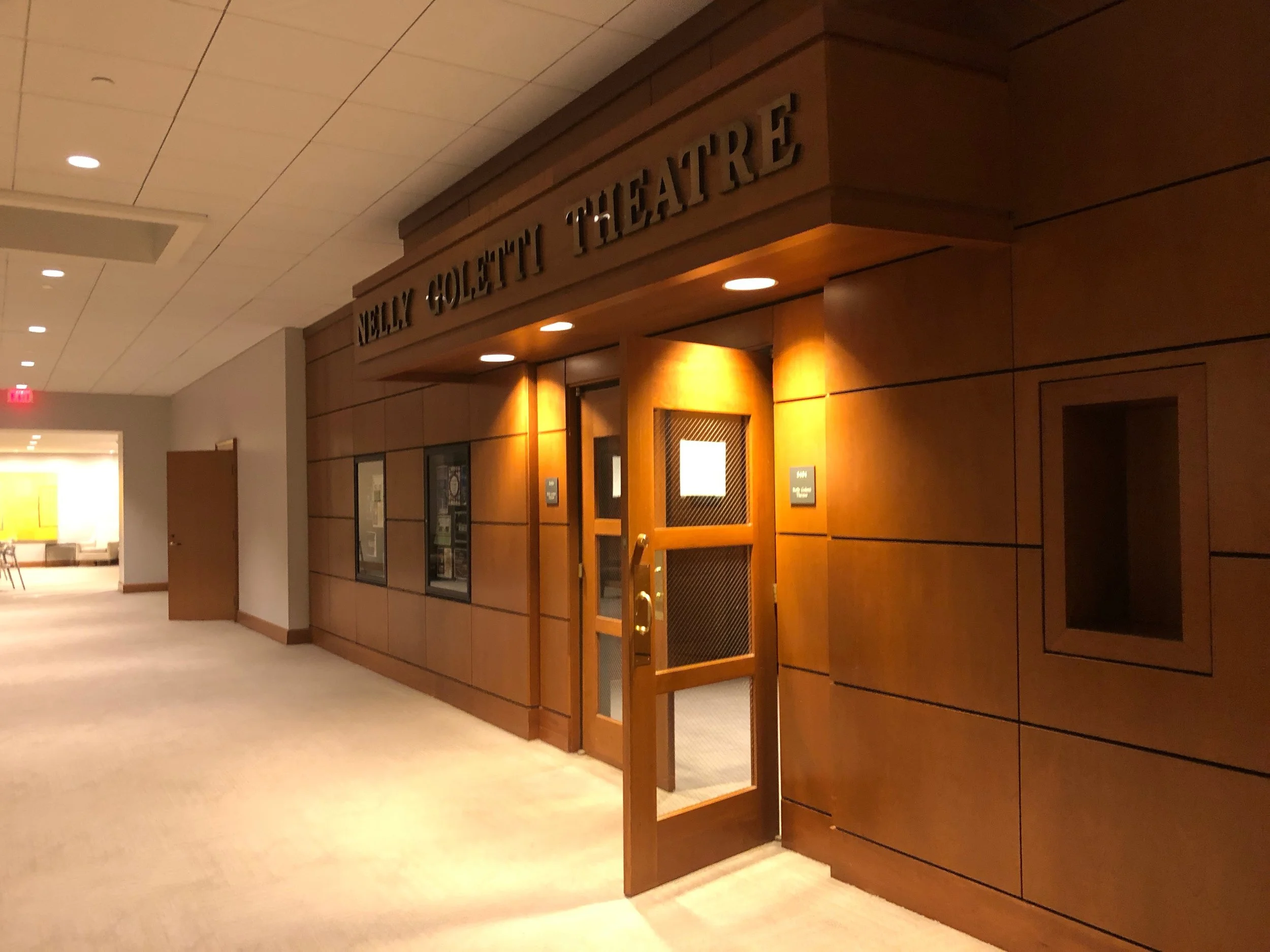The Nelly Goletti Theatre. 