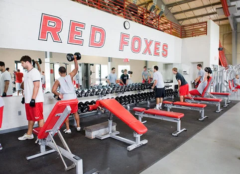Current McCann Center weight room. (Photo courtesy of Marist Strength )
