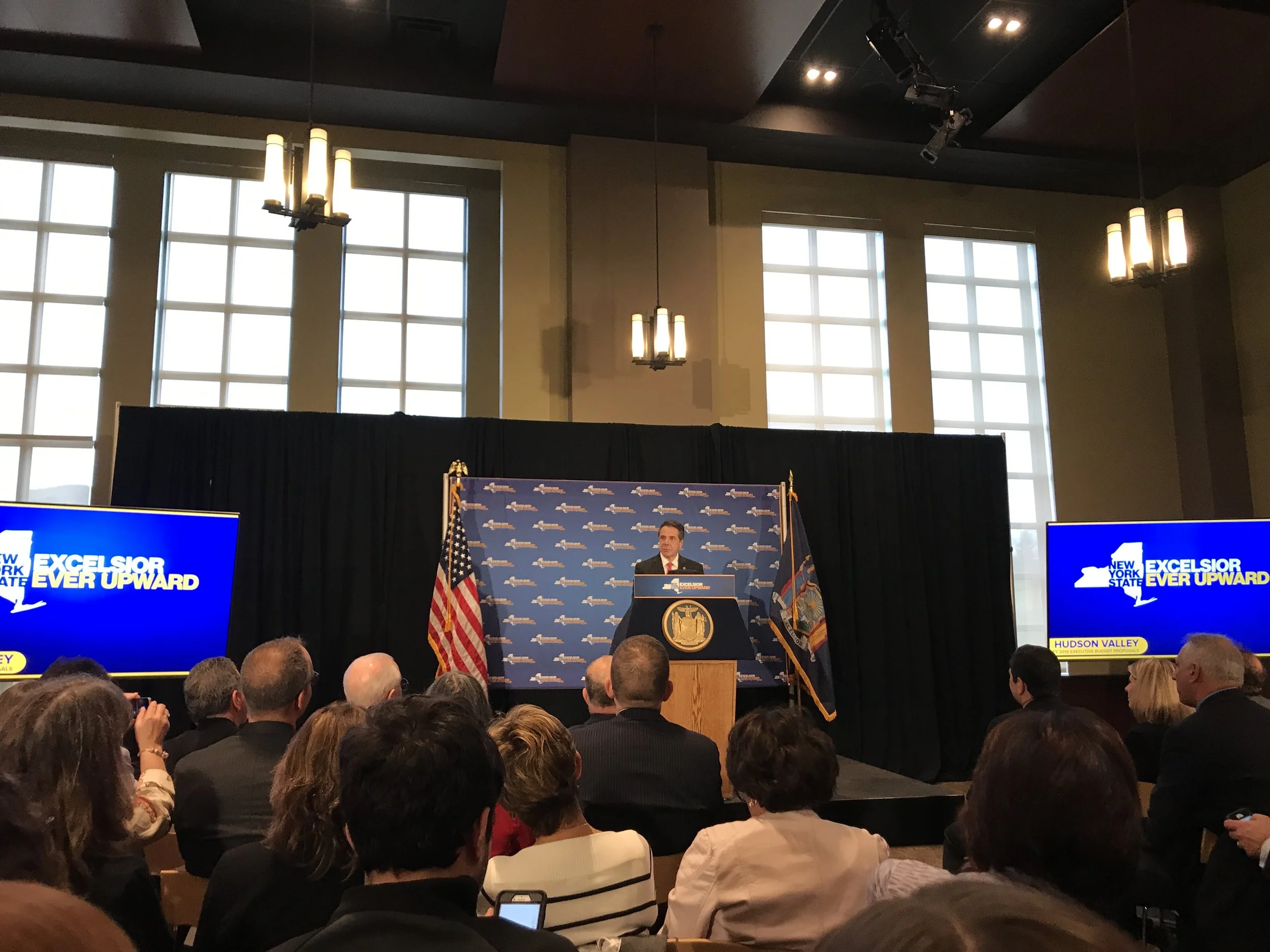 New York Governor Andrew Cuomo Delivers Speech at Marist
