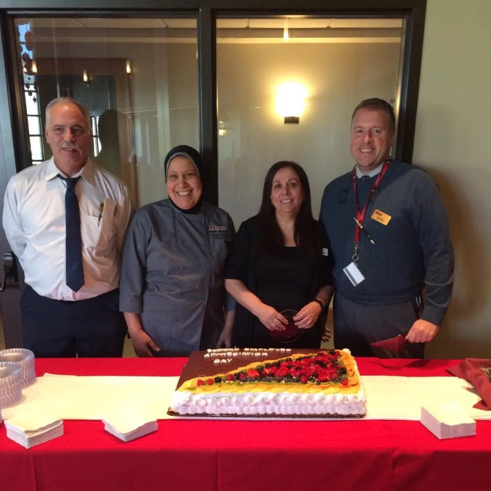 Sodexo Staff enjoying Sodexo Employee Appreciation Day. Image provided by Abigail Ritson.
